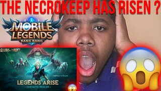 Mobile Legends Bang Bang Legends Arise Rise of Necrokeep Cinematic Trailer Reaction