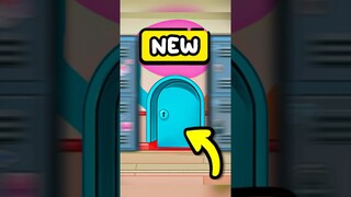 😱OPEN secret door AT SCHOOL🎁 #avatar #new #update #tocaboca #pazu #shorts #secret #doors #anime