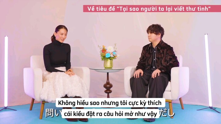 [Vietsub] Fujihara Satoshi (Official HIGE DANdism) và Haruka Ayase - Phỏng vấn đặc biệt (Phần 1)
