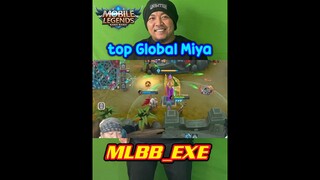 Pascol Top Global Miya -Mobile legends #shorts