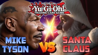 Mike Tyson vs Santa Claus in Celebrity Yu-Gi-Oh Tournament!