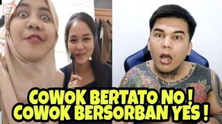 Cewek Bandung ini milih cowok bersorban daripada bertatto || Prank Ome TV