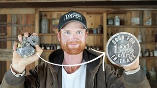 Turning Silver Ore Into 1800s Coins!