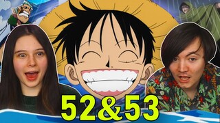 LUFFY'S EXECUTION!? 👒 One Piece Ep 52 & 53 REACTION & REVIEW