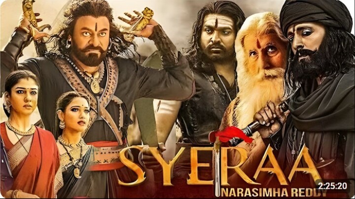 Sye Raa Narasimha Reddy Chiranjeevi, Vijay Sethupathi New Blockbuster South Hindi Dubbed Movie