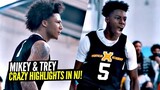 Mikey Williams & Trey Parker Went Absolutely CRAZY!! Vertical OT Thriller In New Jersey!