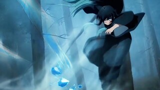 The timing for Tsuyuri's entrance and exit is flawless! Tsuyuri fans blindly rush into this high-ene