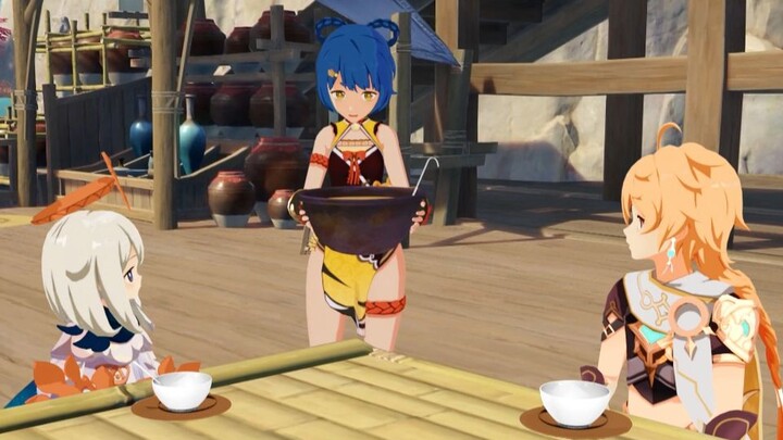 Miss Xiangling’s chicken soup is here!