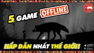 TOP GAME || 5 Game Mobile OFFLINE HẤP DẪN NHẤT THẾ GIỚI chấp MẤT MẠNG, HẾT 4G.... || Thư Viện Game