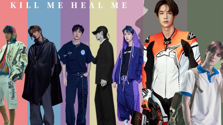 KILL ME HEAL ME | Hãy giết tôi, hãy chữa lành cho tôi | Tổng hợp quảng cáo tạp chí của Vương Nhất Bá