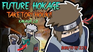 Houki Taketori (Kakashi 2.0) - PINAKAMALAKAS na Earth Style User ng New Generation! Boruto EP - 223