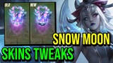 NEW Snow Moon Skins Tweaks | League of Legends