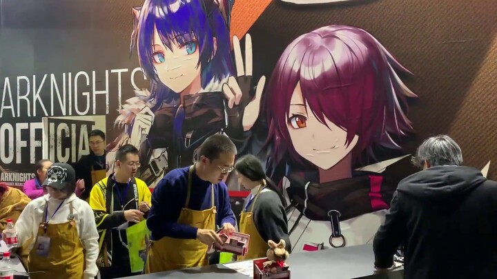 Shanghai CP25 Comic Exhibition Live: Phase 1~ Arknights new operator Huang makes his debut [moon]