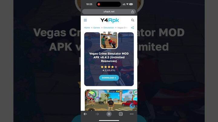 #modapk #แจกเกมโปร Vegas Crime Simulator MOD APK (Unlimited Resources)