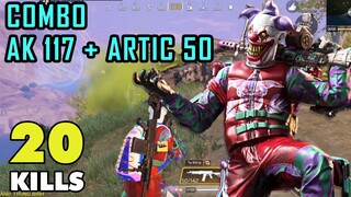 COMBO AK117 VS ARTIC 50 BATTLE ROYALE - Call of Duty Mobile VN