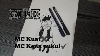 Luffy terluka kena pukul Nami 😱