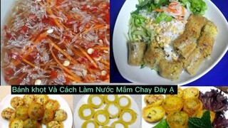 如何制作素鱼露 Bánh Khọt Và Cách Làm Nước Mắm Chay Đơn Giản Đây Ạ❤️