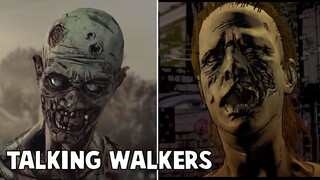 All Talking Walkers Easter Eggs - The Walking Dead Definitive Series