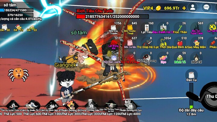 Chu Tước của game câu cá vạn cân#BuildaGame#钓魂#32402786