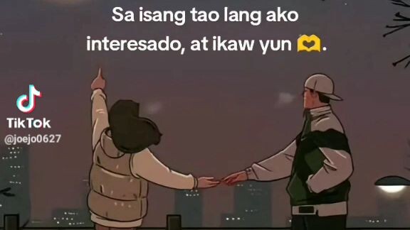 Sa isang ta0 lang ako interesado at ikaw yun