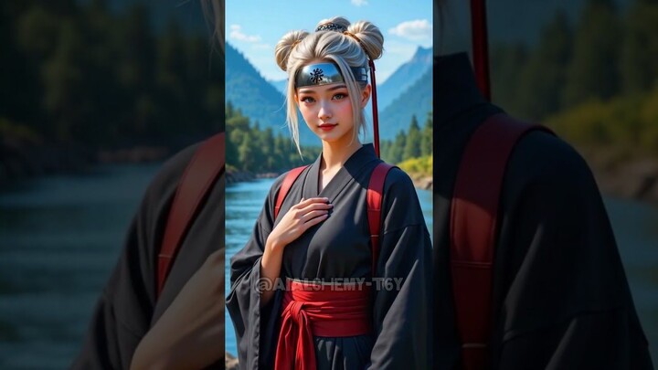 Naruto Female Characters Transition from Anime to Reality | Stunning Transformation!