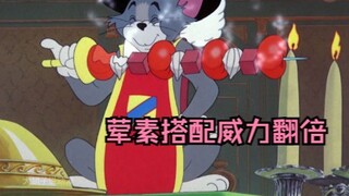 荤素搭配威力翻倍，小灰豆搬来二营长的意大利炮轻松解决战斗。