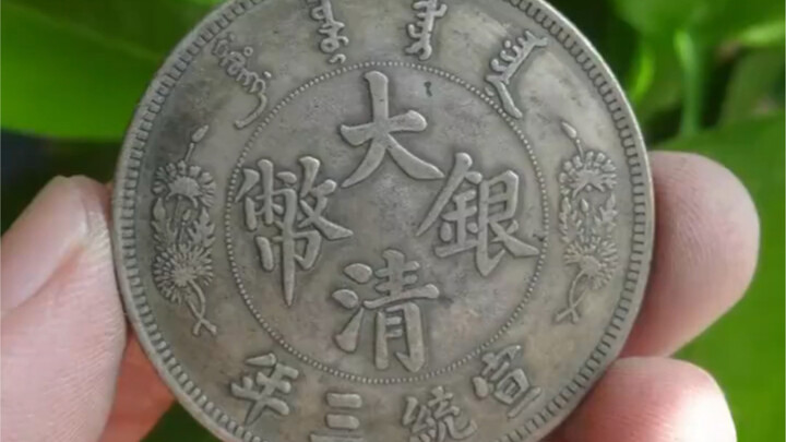 Một đồng đô la bạc lớn trị giá 30.000 nhân dân tệ, chỉ cần ném nó cho vui thôi!