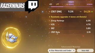 Genshin Impact Streamers Roll Artifacts #194