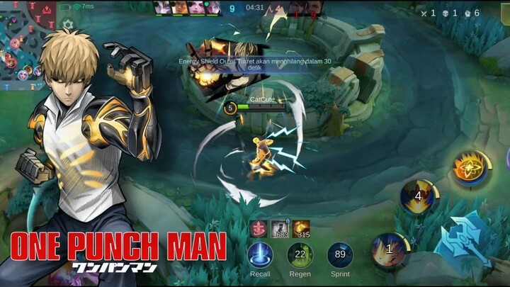 Genos Ngamuk Di MLBB, Ultimate Nya Ngeri Banget 💥