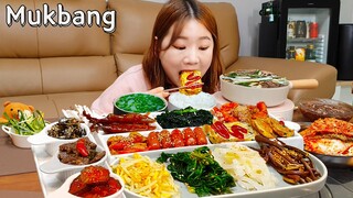 🍱16찬불고기집밥+갓지은밥🍚한식집밥 땡길땐 여윽시 전통시장 반찬털이!!🏃🏻‍♀️KOREAN HOME MEAL MUKBANG ASMR EATINGSHOW REALSOUND 요리 먹방