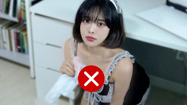 Bullying wanita masa sekolah kini menjadi pelayan di rumahku!