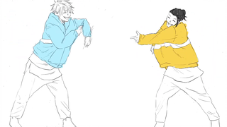 [Doujin painting - dubbing][Jujutsu Kaisen] Dancing No Logic