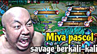 GILAAA NGERII BANGET !! MIYA MODE PASCOL SAVAGE BERKALI-KALI 🔥