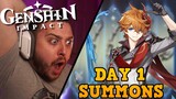 THE LUCKIEST FIRST TIME SUMMONS ($100 WENT FAR) | Genshin Impact