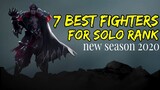 Top 7 Best Fighter To Rank Up in Mobile Legends Best Heroes | June 2020 Yu Zhong Release