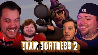Reacting to How It Feels To Play Sniper  || Team Fortress 2 Group Reaction