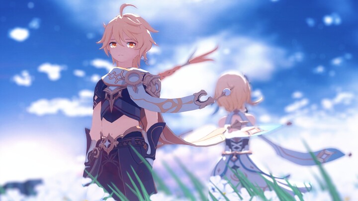 [Genshin Impact MMD] ﾋバﾅ/Sparks [Sky· Fluorescent]