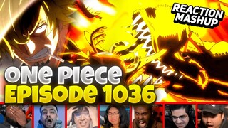 One Piece Episode 1036 Reaction Mashup