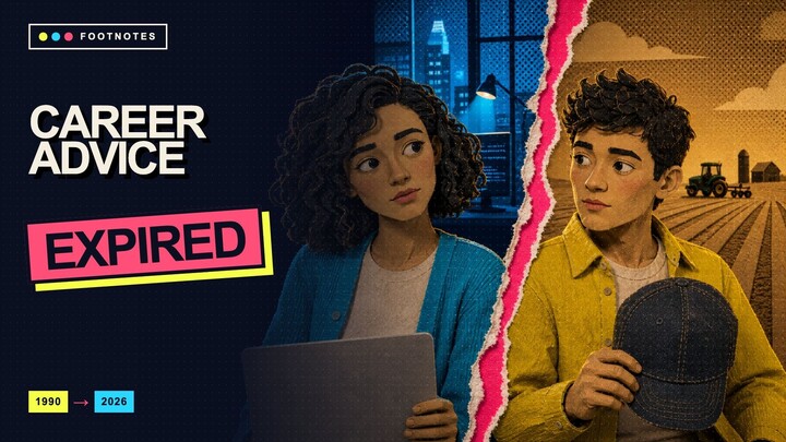 The Career Advice That Expired | Maya & Leo (1990–2026)