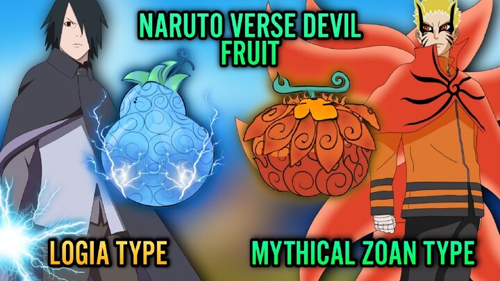 Naruto Verse Devil Fruit 🍑🍎 One Piece x Naruto