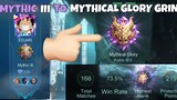MYTHIC III TO MYTHICAL GLORY GRIND 90% WIN RATE!! | MLBB