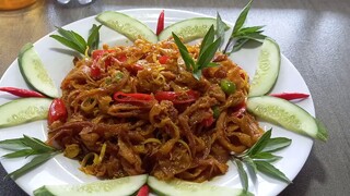 bìa tàu hủ ky lá.kho sả ớt đơn giản ăn ngon