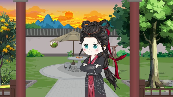 Miss Salted Fish "Episode 9": Qin Liu travels far to the west and takes shelter from the rain in a r