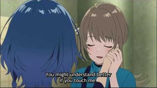 The Aquatope On White Sand-Kukuru and Fuuka Get To Know Each Other a Little Better Yuri Anime Moment