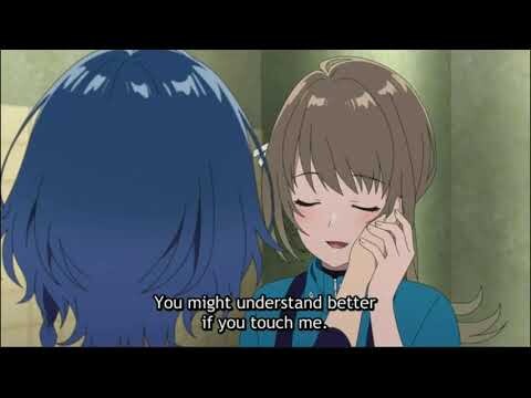 The Aquatope On White Sand-Kukuru and Fuuka Get To Know Each Other a Little Better Yuri Anime Moment