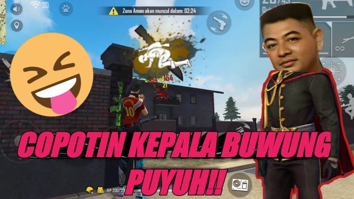 KUMPULAN HEADSHOT BOCAH CHANNEL!!! MAKAN TUH BUWUNG PUYUH