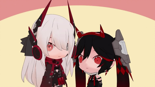 [MMD: Dual Strike] Daily Life of Alpha and Lucia