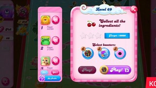 CANDY CRUSH SAGA LEVEL 69 (NEW VERSION)