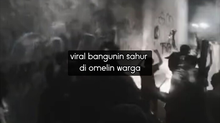 viral bangunin sahurr