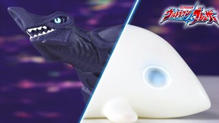 【超展示】奥特怪兽软胶 德尔坦达尔 加巴顿 布莱泽奥特曼